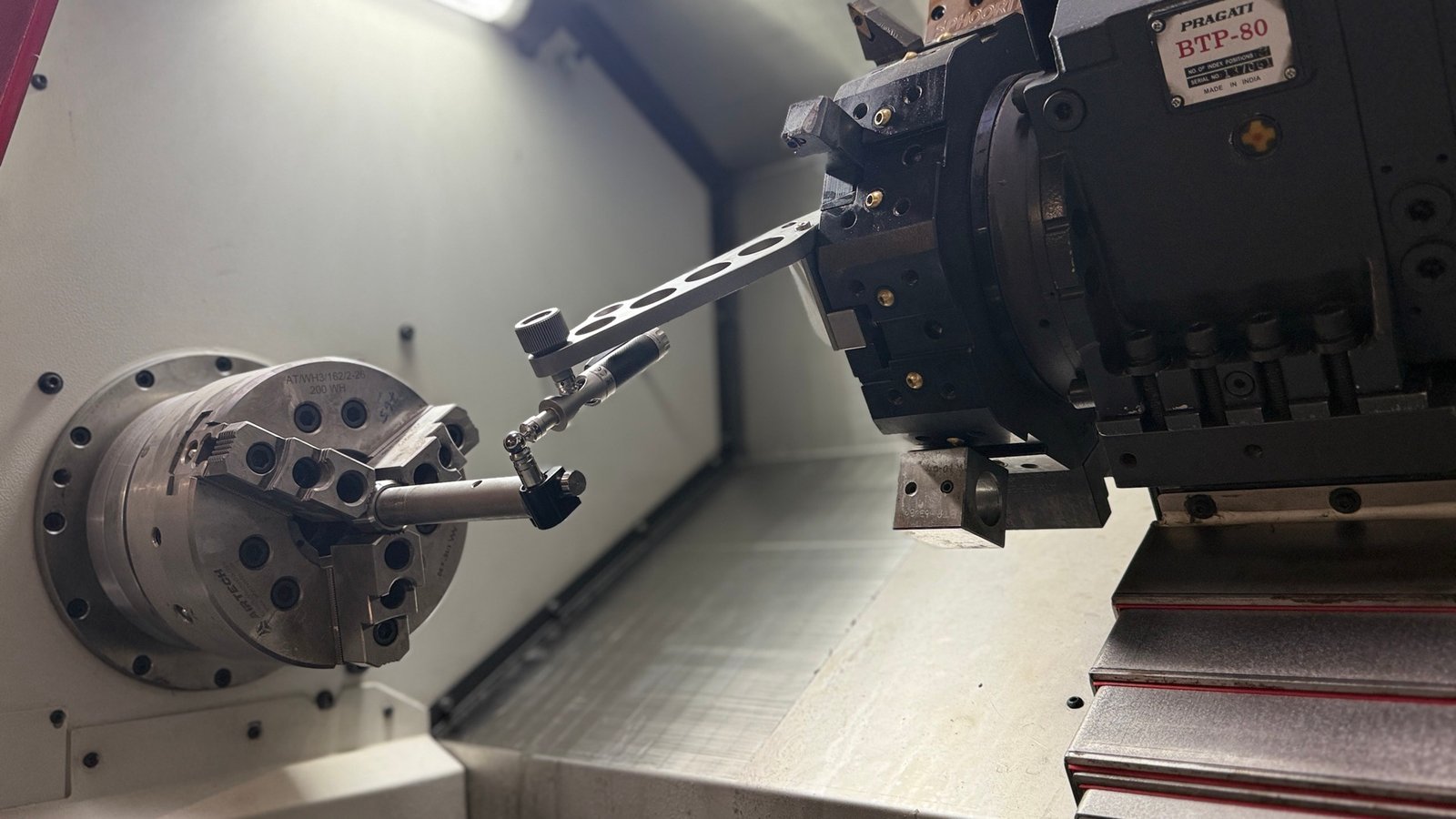 Precision Laser Calibration Setup