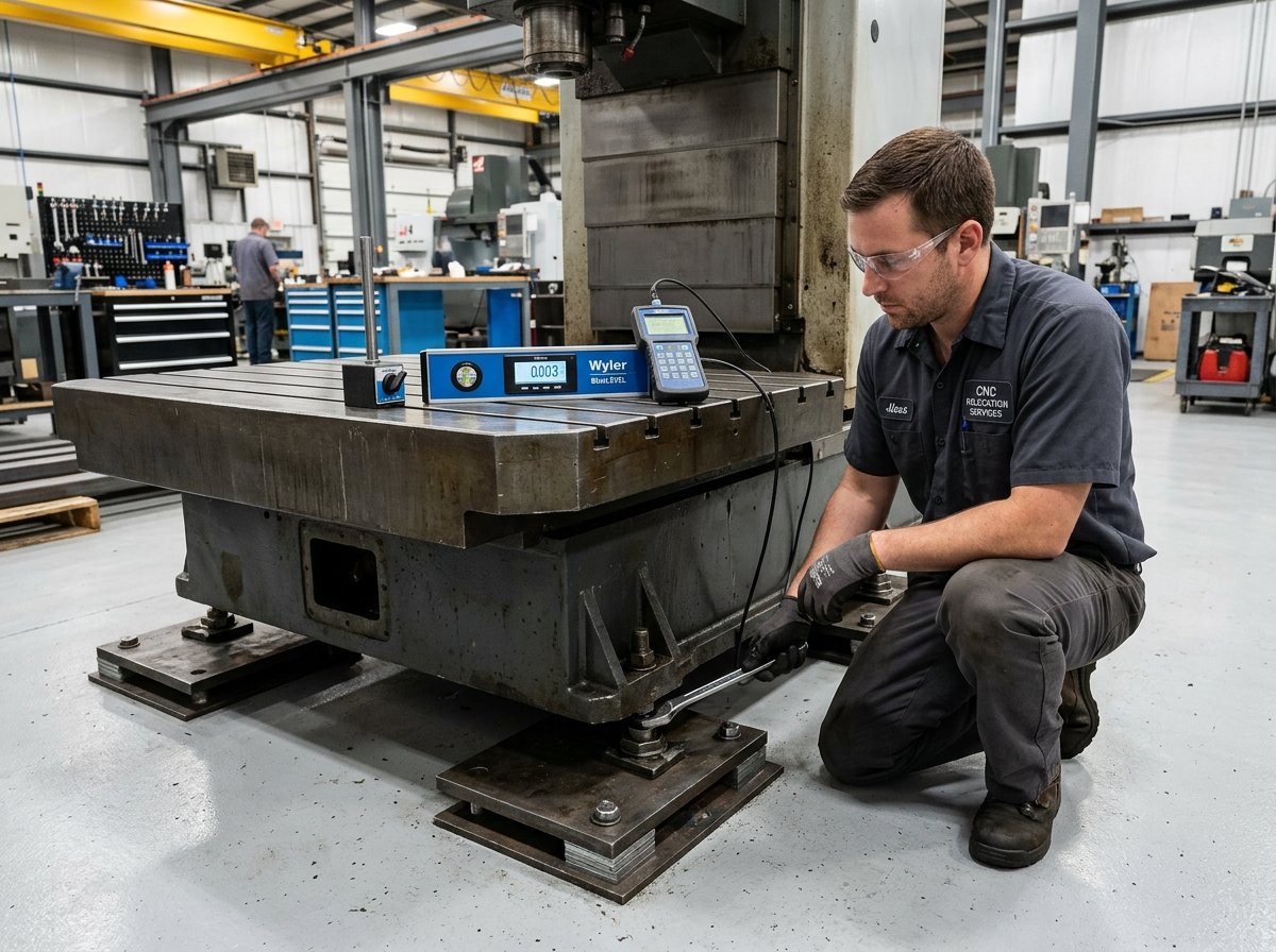 Machine Leveling & Relocation